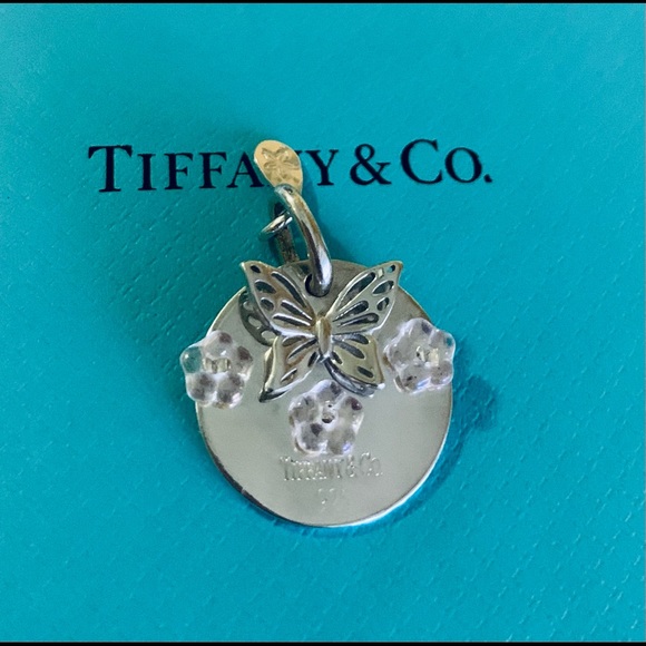 Tiffany & Co. Jewelry - Tiffany & Co. Silver Berry Marlow Butterfly Tag